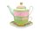 Maxwell & Williams Wicked Pink Goes Good With Green Tea for One With Infuser 380ML Elphaba Gift Boxed