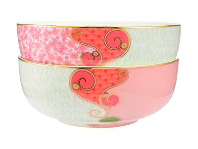 Maxwell & Williams Wicked Pink Goes Good With Green Bowl 12.5x5cm Set of 2 Glinda Gift Boxed-maxwell-and-williams-What's Cooking Online Store