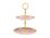 Maxwell & Williams Wicked Pink Goes Good With Green 2 Tiered Cake Stand Glinda Gift Boxed