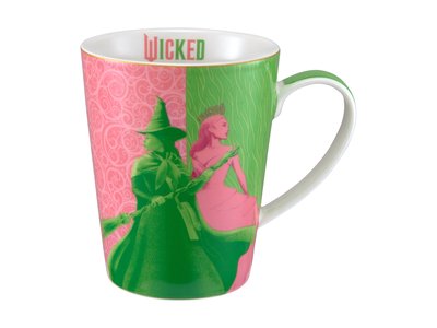 Maxwell & Williams Wicked Magical Conical Mug 450ML Pink & Green Forever Gift Boxed-maxwell-and-williams-What's Cooking Online Store