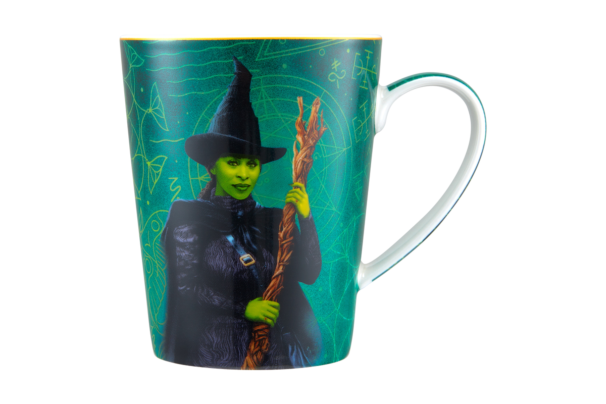 Maxwell & Williams Wicked Magical Conical Mug 450ML Elphaba Gift Boxed