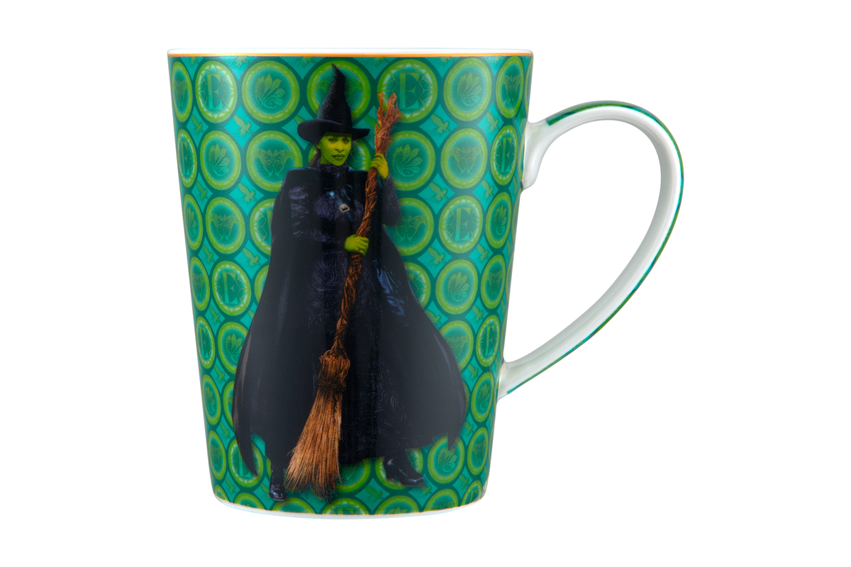 Maxwell & Williams Wicked Magical Conical Mug 450ML Elphaba Magic Gift Boxed