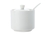 Maxwell & Williams White Basics Straight Sugar Bowl with Spoon