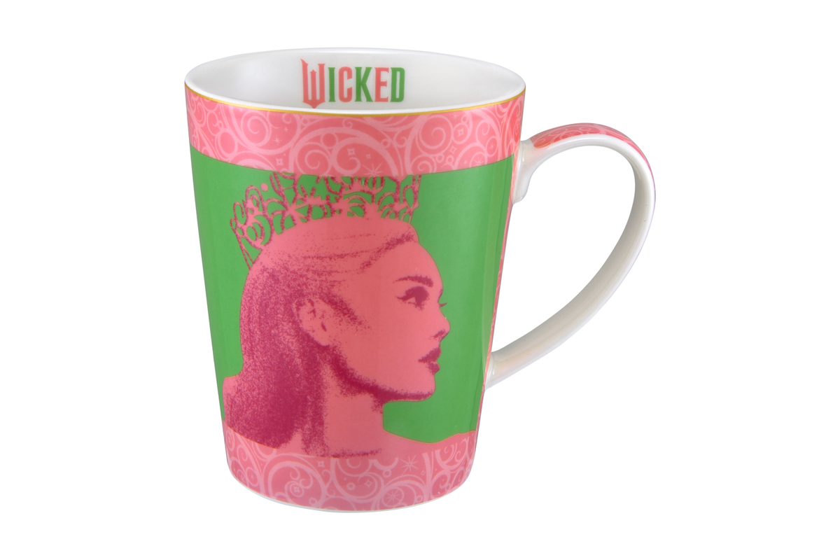 Maxwell & Williams Wicked Magical Conical Mug 450ML Elphaba & Glinda Duo Gift Boxed