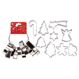 Daily Bake Christmas Cookie Cutters Set of 9-christmas-cooking-What's Cooking Online Store