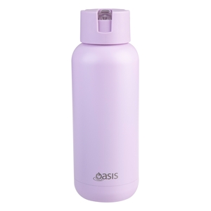 Oasis Stainless Steel Ceramic Moda Triple Wall Insulated Drink Bottle 1 Litre Orchid-oasis-What's Cooking Online Store