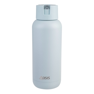 Oasis Stainless Steel Ceramic Moda Triple Wall Insulated Drink Bottle 1 Litre Sea Mist-oasis-What's Cooking Online Store