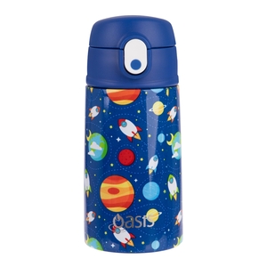 Oasis Kid's Drink Bottle with Sipper 400ml Outer Space-oasis-What's Cooking Online Store