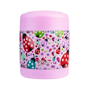 Oasis Stainless Steel Food Flask 300ml Lovely Ladybugs-oasis-What's Cooking Online Store