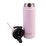 Oasis Stainless Steel Double Wall Challenger Bottle with Sipper Straw 550ml Carnation