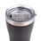 Oasis Stainless Steel Double Wall Insulated Travel Mug 350ml Black