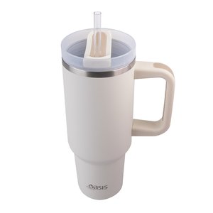 Oasis Stainless Steel Insulated Commuter Travel Tumbler Alabaster-oasis-What's Cooking Online Store