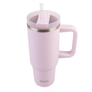 Oasis Stainless Steel Insulated Commuter Travel Tumbler Pink Lemonade-oasis-What's Cooking Online Store