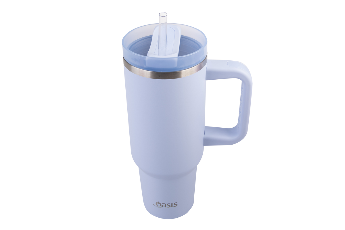 Oasis Stainless Steel Insulated Commuter Travel Tumbler Periwinikle