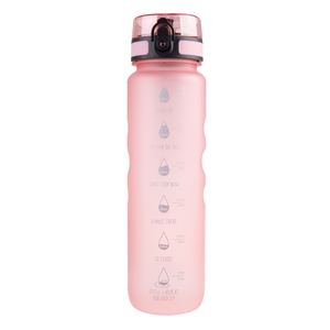 Oasis Motivational Bottle Glow Pink 1 Litre-oasis-What's Cooking Online Store