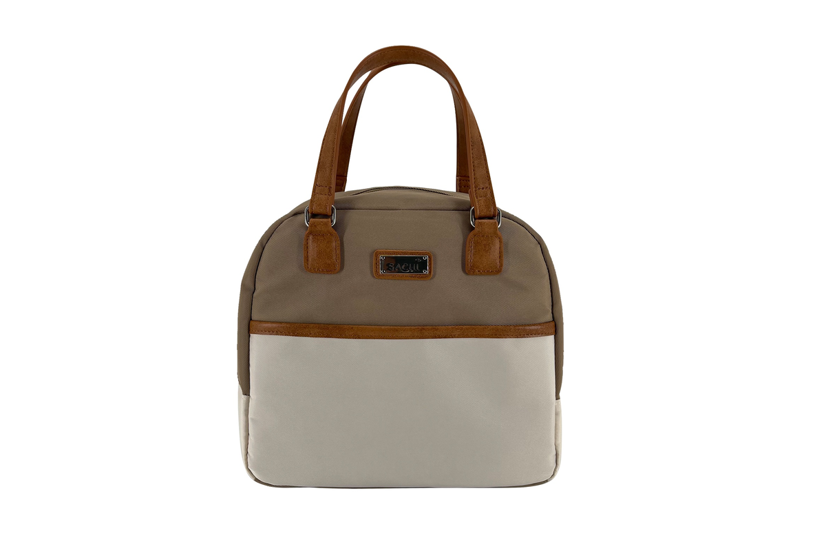 Sachi Cali Insulated Lunch Bag Latte