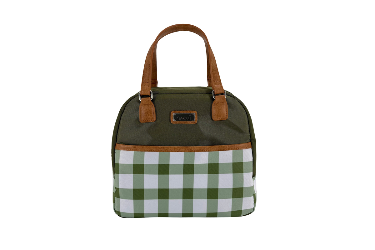 Sachi Cali Insulated Lunch Bag Olive Green