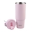 Oasis Stainless Steel Double Wall insulated Voyager Carry Tumbler 900Ml Pink Lemonade