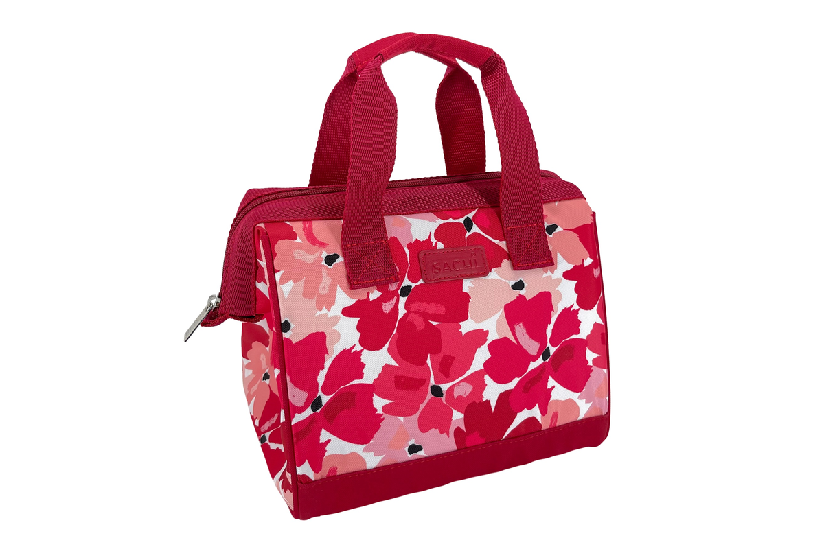 Sachi Style 34 Insulated Lunch Bag Red Poppies