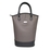 Sachi Two Bottle Wine Tote Faux Leather Charcoal