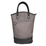 Sachi Two Bottle Wine Tote Faux Leather Charcoal