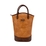 Sachi Two Bottle Wine Tote Faux Leather Tan