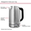 KitchenAid Kettle KEK1701 1.7L Kettle Stainless Steel