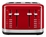 KitchenAid Toaster KMT 4109 4 Slice Empire Red