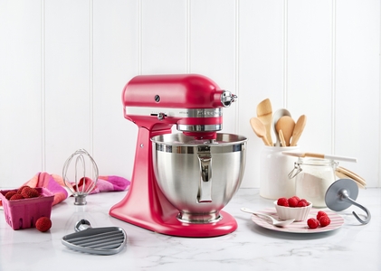 KitchenAid KSM195 Mixer & Accessories Hibiscus-kitchenaid-What's Cooking Online Store