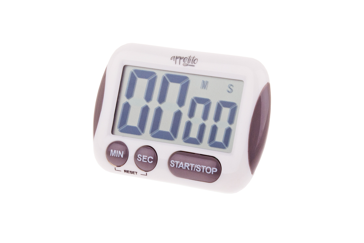 Appetito Timer Quick Set Digital 100 White Minutes