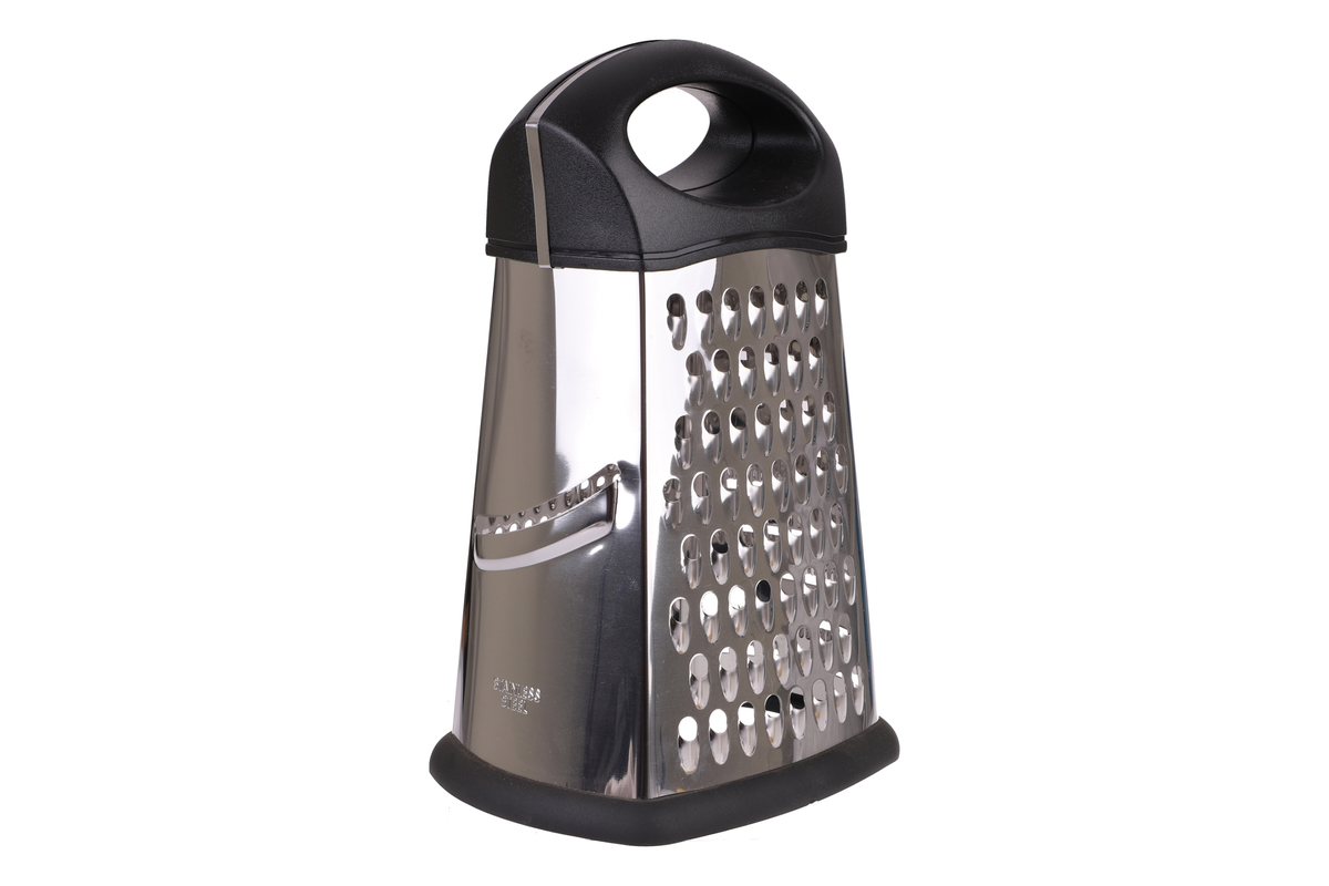 Appetito Boxed Grater 4 Sided Stainless Steel