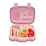 Bentgo Kid's Print Leak Proof Bento Lunch Box Petal Pink Glitter