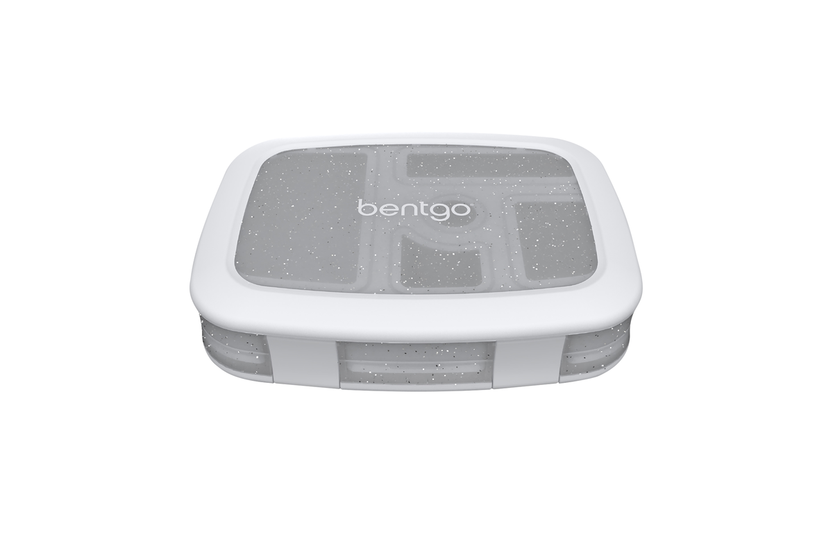 Bentgo Kid's Print Leak Proof Bento Lunch Box Silver Glitter