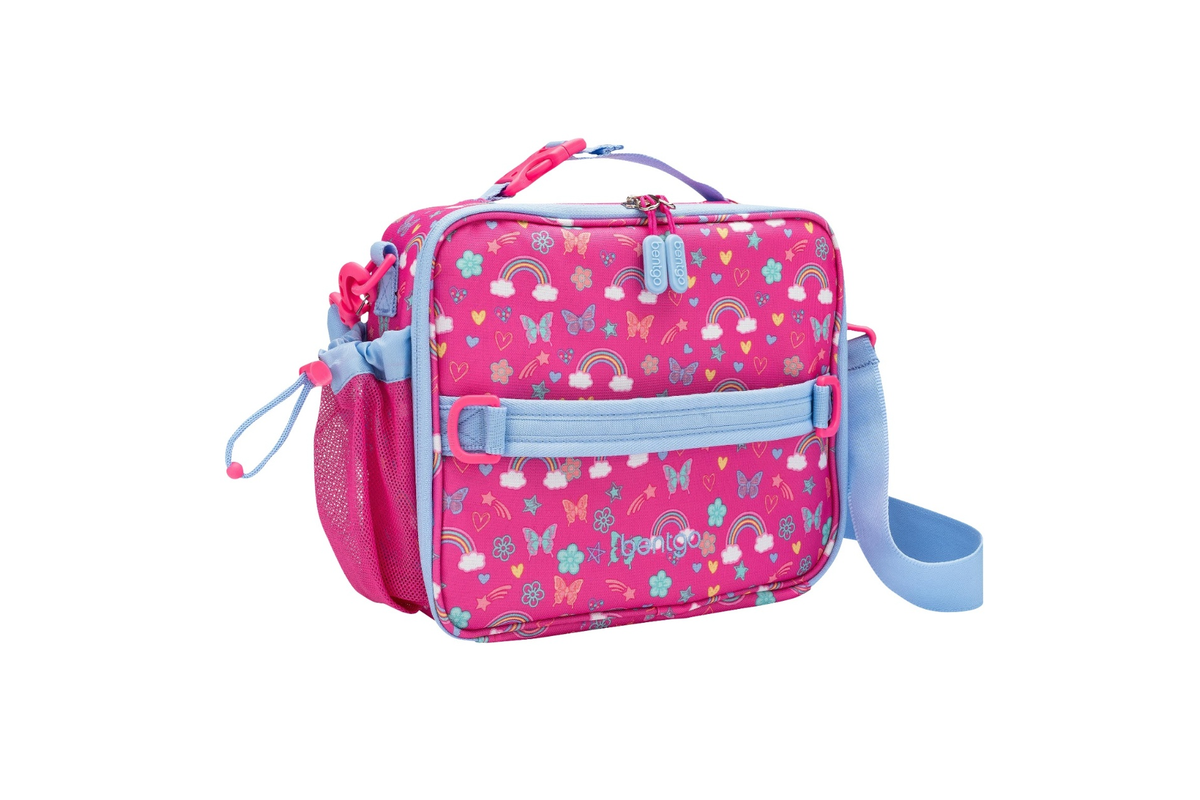 Bentgo Kid's Print Lunch Bag Rainbow & Butterflies