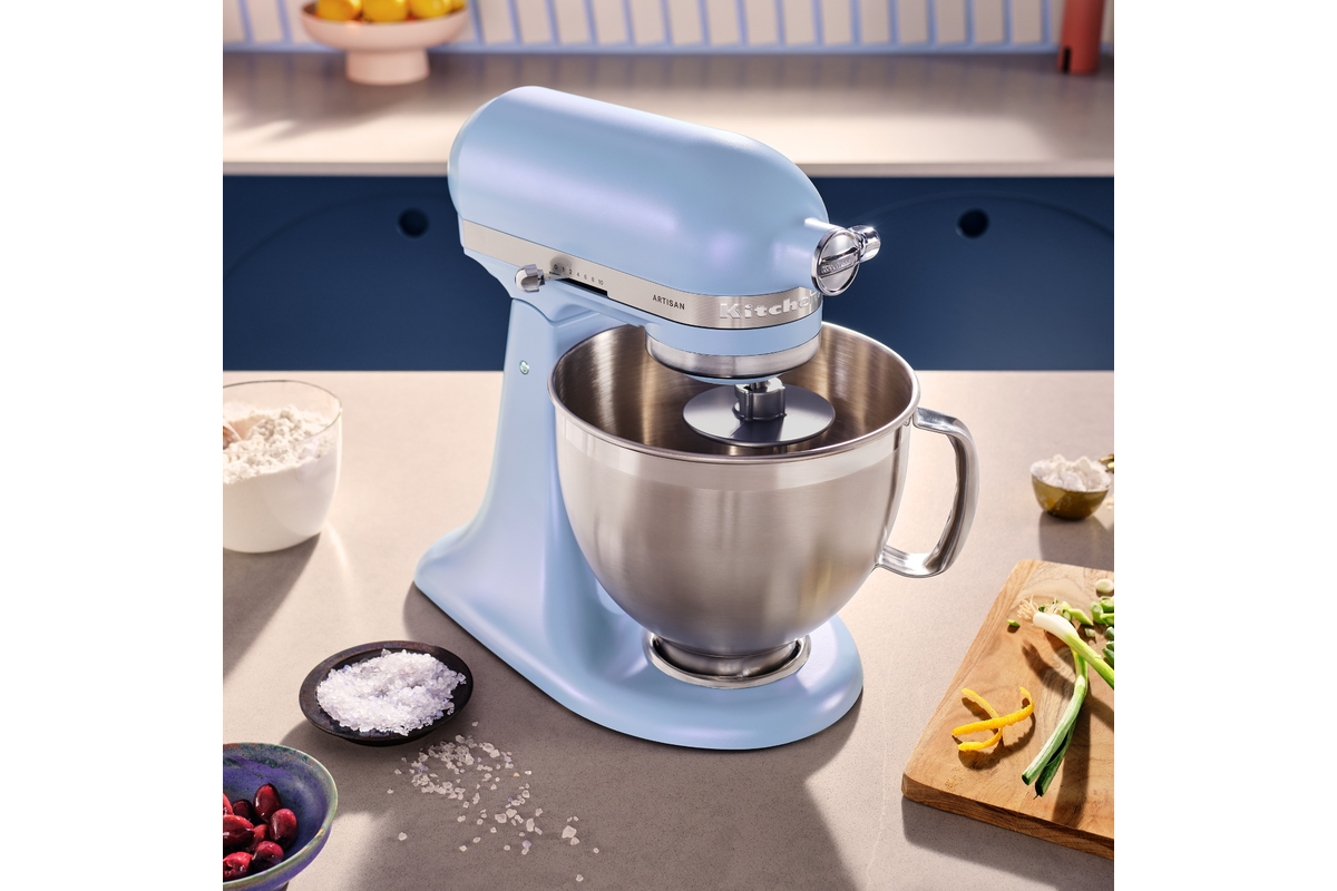 KitchenAid KSM195 Mixer & Accessories Blue Salt Limited Edition