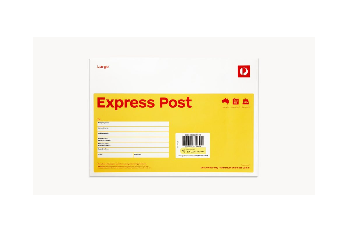 Express Post Sydney Metro Only 