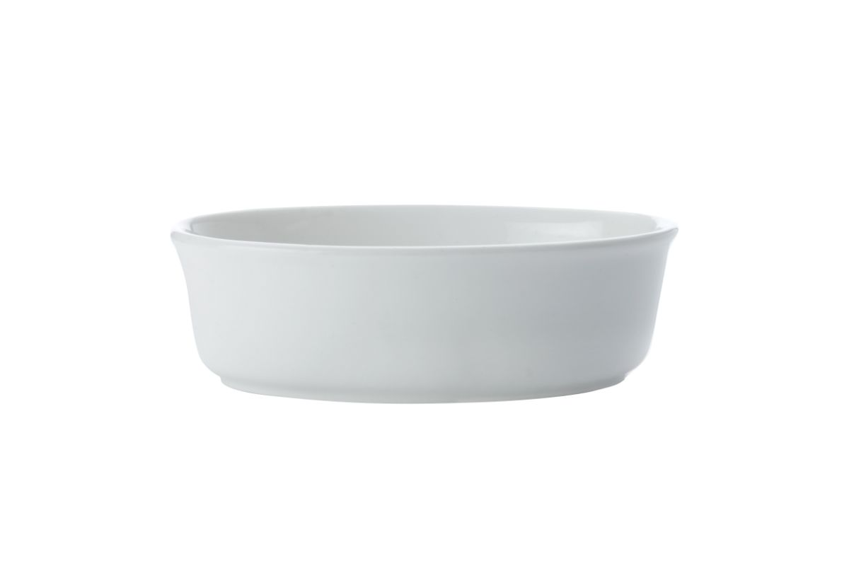 Maxwell & Williams White Bascis Pie Dish Oval 13 cm