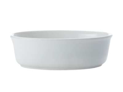 Maxwell & Williams White Bascis Pie Dish Oval 13 cm-maxwell-and-williams-What's Cooking Online Store