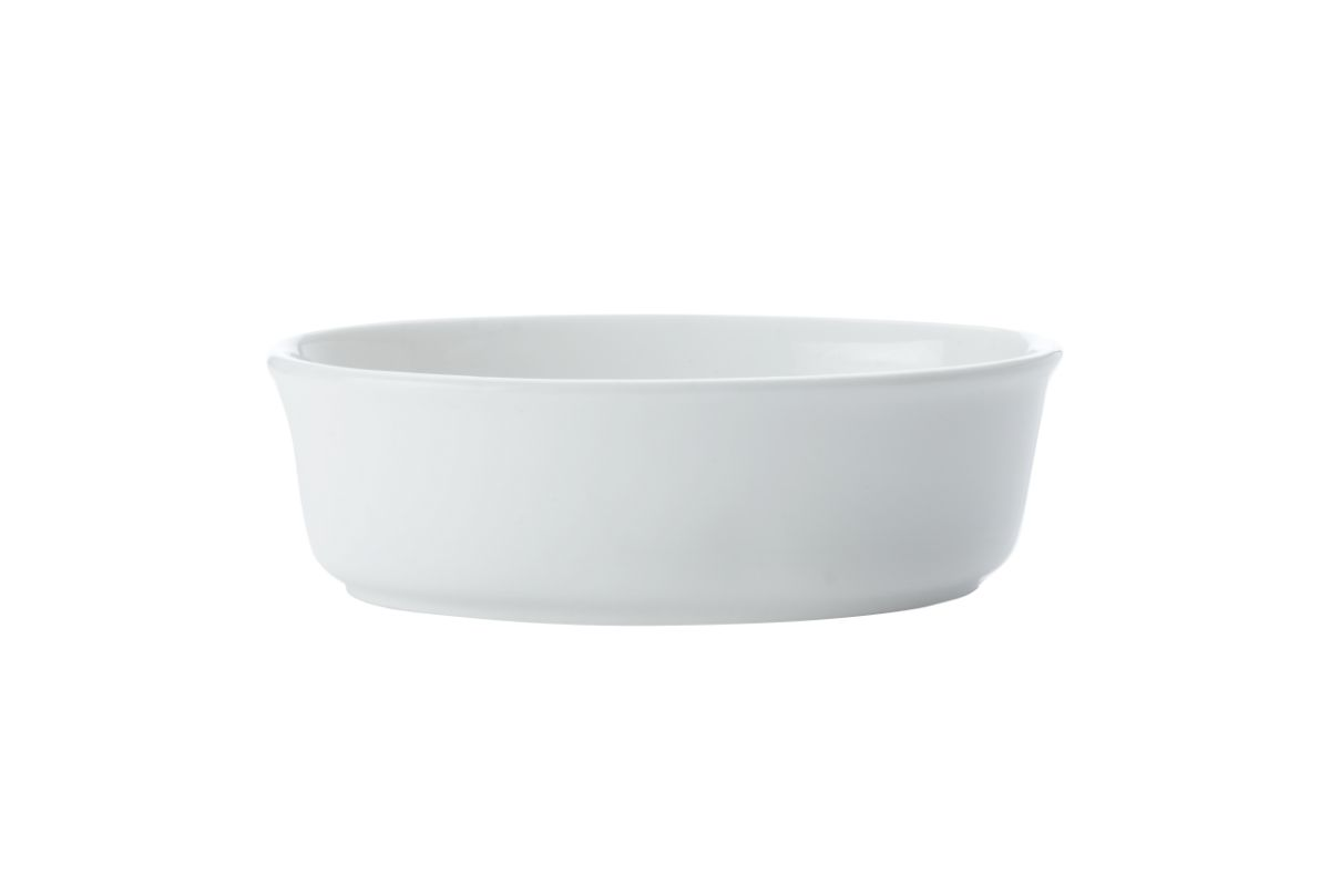 Maxwell & Williams White Bascis Pie Dish Oval 18 cm