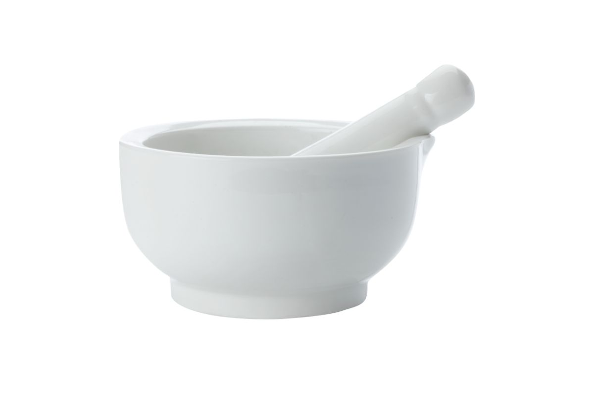 Maxwell & Williams White Basics Mortar & Pestle 12cm