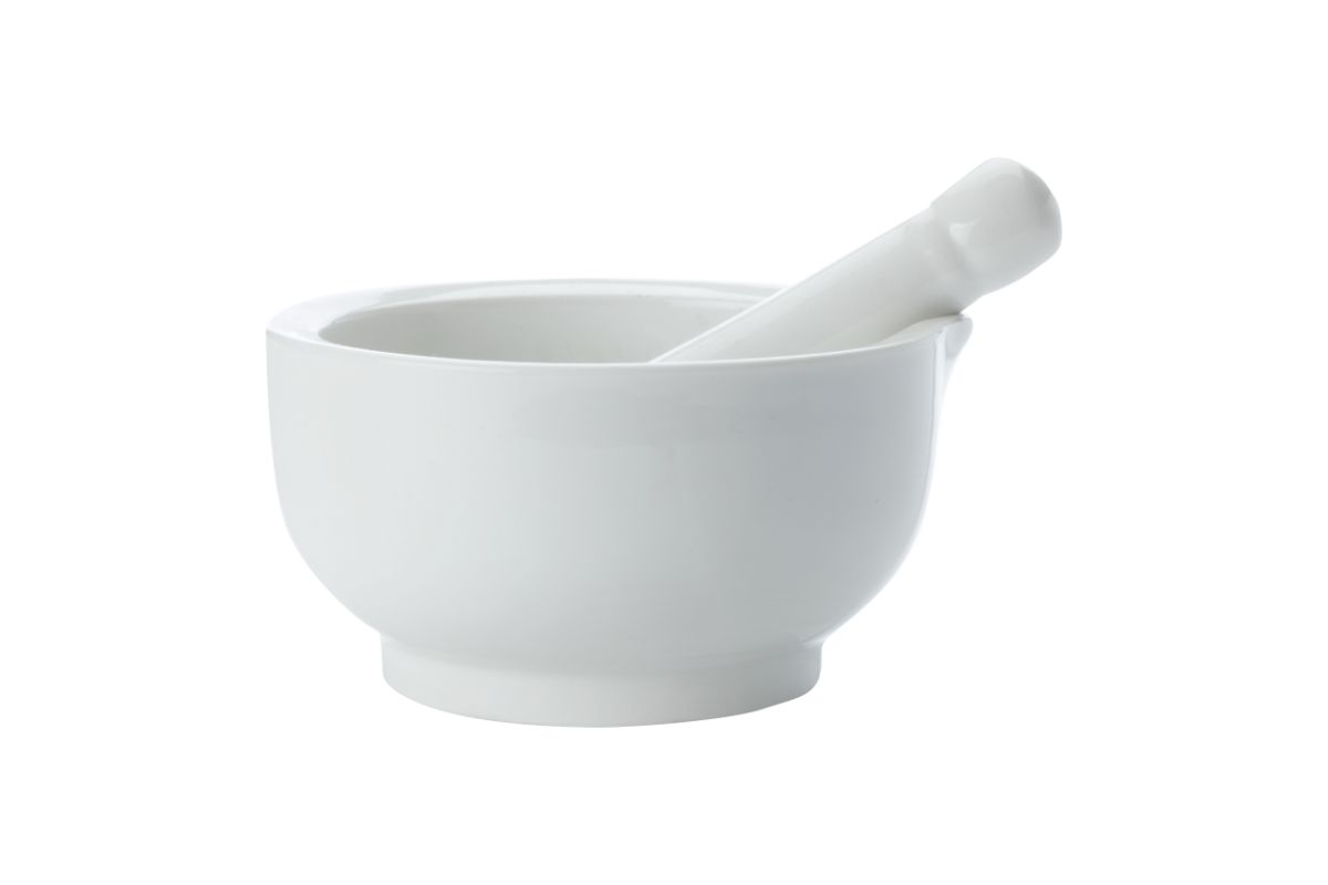 Maxwell & Williams White Basics Mortar & Pestle 7cm