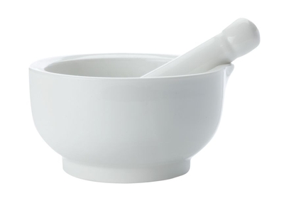 Maxwell & Williams White Basics Mortar & Pestle 9cm-maxwell-and-williams-What's Cooking Online Store