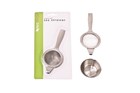 Teaology Tea Strainer Long Hand Stainless Steel-coffee-and-tea-accessories-What's Cooking Online Store