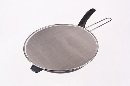 Appetito Splatter Screen Stainless Steel Round 33cm-appetito-What's Cooking Online Store