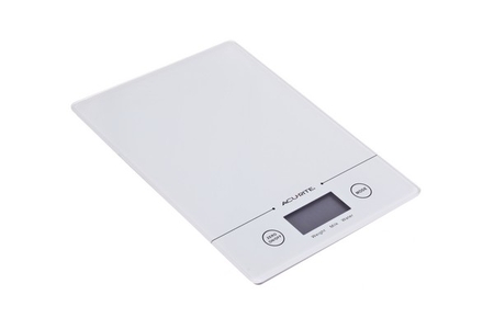 Accurite Scale Slim Line Digital Scale White 1g Increments up to 5kg-accurite-What's Cooking Online Store