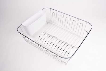 D.Line Dish Drainer Large White-utility-storage-What's Cooking Online Store