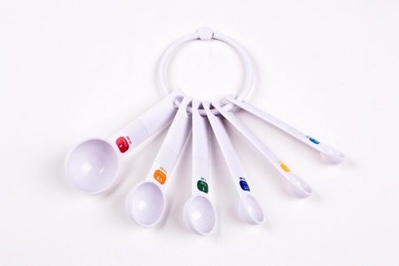 Appetito Plastic Measuring Spoon Set of 6-appetito-What's Cooking Online Store