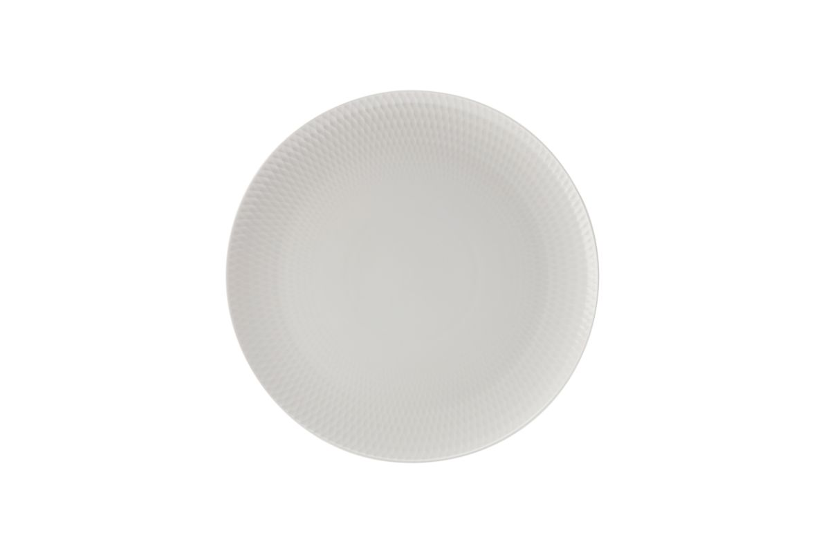 Maxwell & Williams White Basics Diamonds Round Platter 36cm Gift Boxed