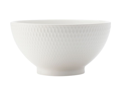 Maxwell & Williams White Basics Diamonds Rice Bowl 10cm-maxwell-and-williams-What's Cooking Online Store