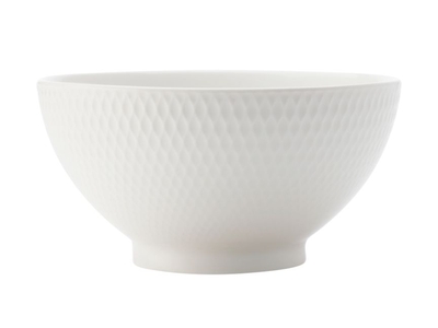 Maxwell & Williams White Basics Diamonds Rice Bowl 15cm-maxwell-and-williams-What's Cooking Online Store